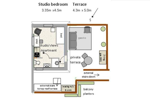 Studio Views Apartment, Cortijo Fruitful Hills มาลากา ภายนอก รูปภาพ